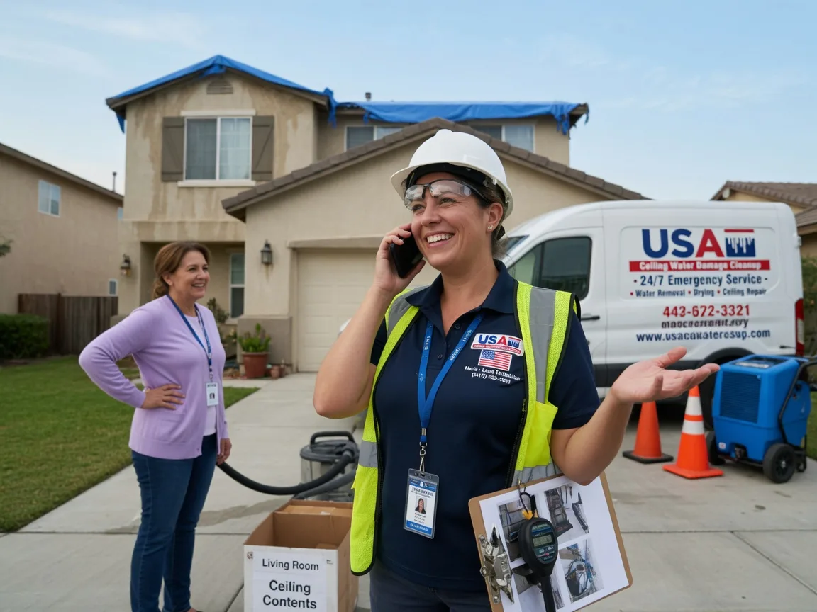 Ceiling Water Damage Restoration Saltillo, TX FAQs